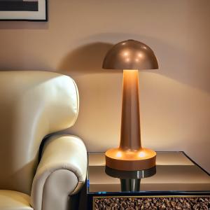 Barbell table lamp