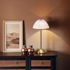 Vintage wrought iron desk lamp