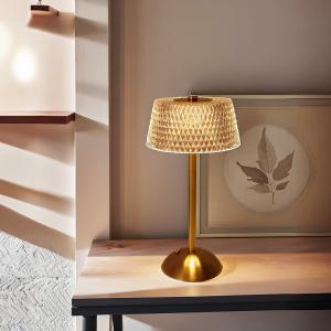 Vintage wrought iron desk lamp