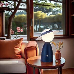 Grass hat desk lamp