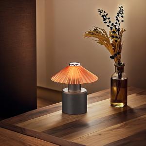 Small umbrella desk lamp